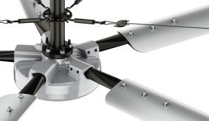 Ventilador gigante techo