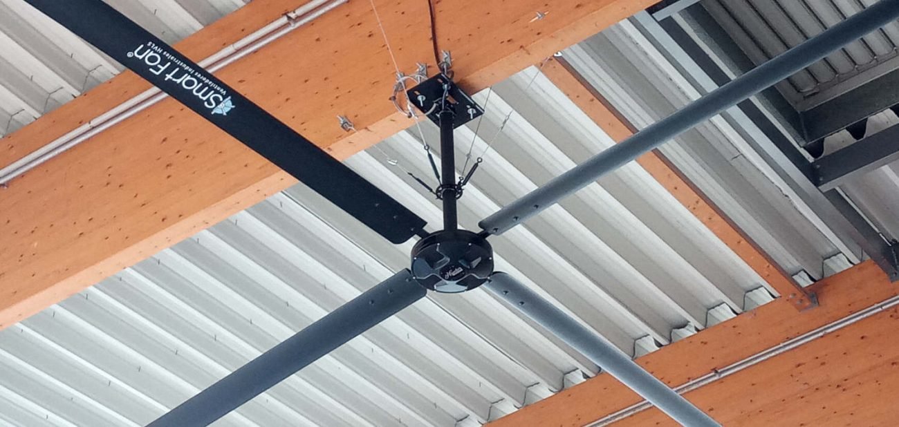 Ventiladores para espacios comerciales