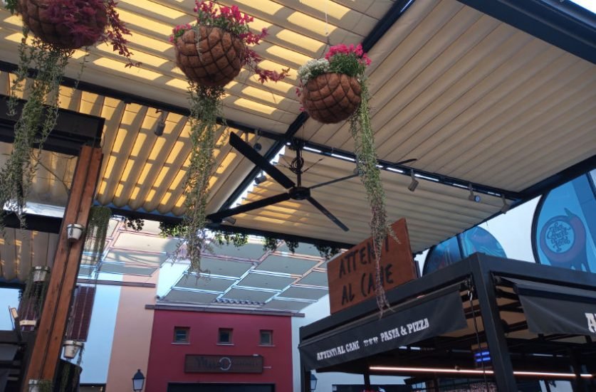 Ventiladores para centros comercialeds