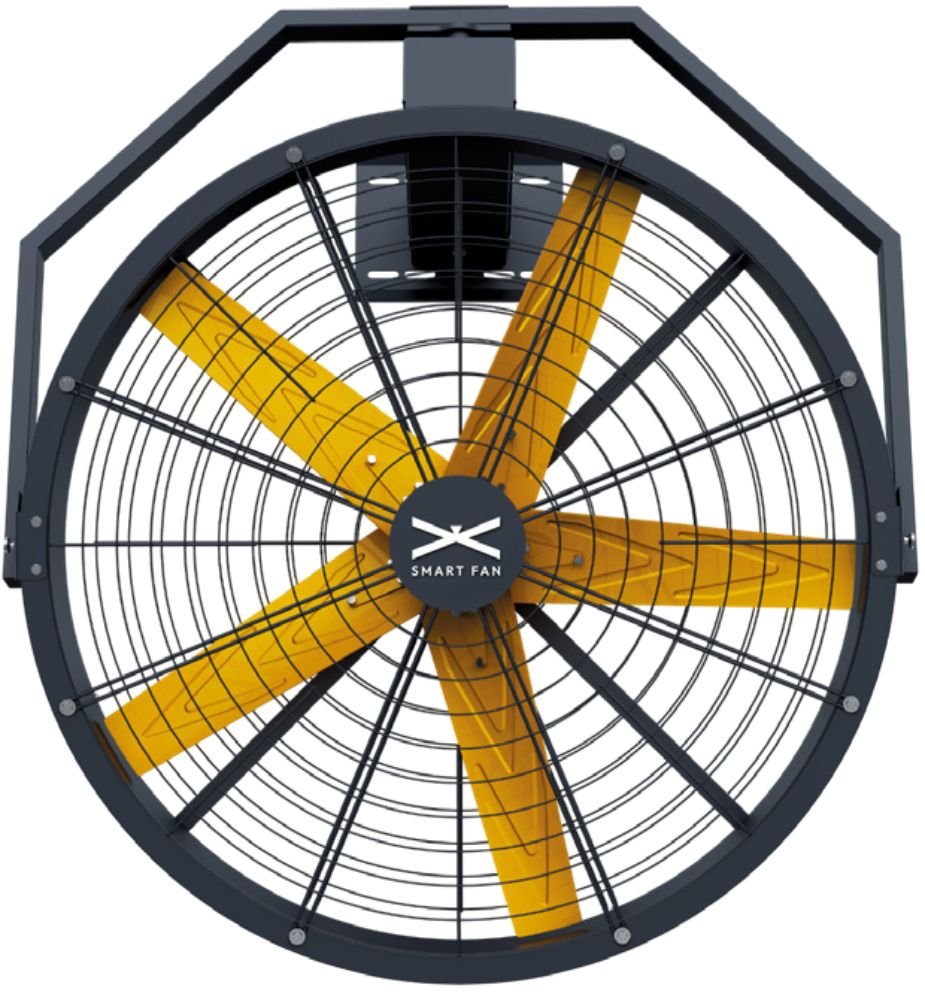 Ventilador Industrial Pared AirWall de frente Ventilador Industrial Pared AirWall de frente